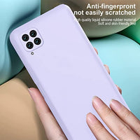 Silicone Case for Samsung Galaxy A22 - Purple