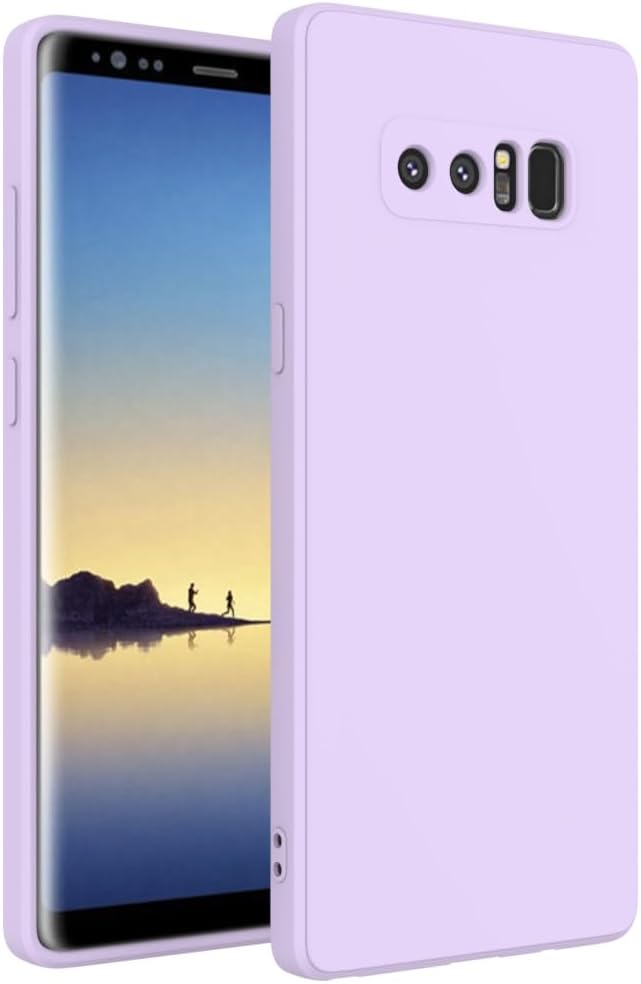 Silicone Case for Samsung Galaxy Note 8 - Purple