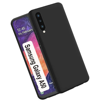 Silicone Case for Samsung Galaxy A50 - Black