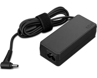 Lenovo 65W small pin laptop charger, black, 4.0mm round tip
