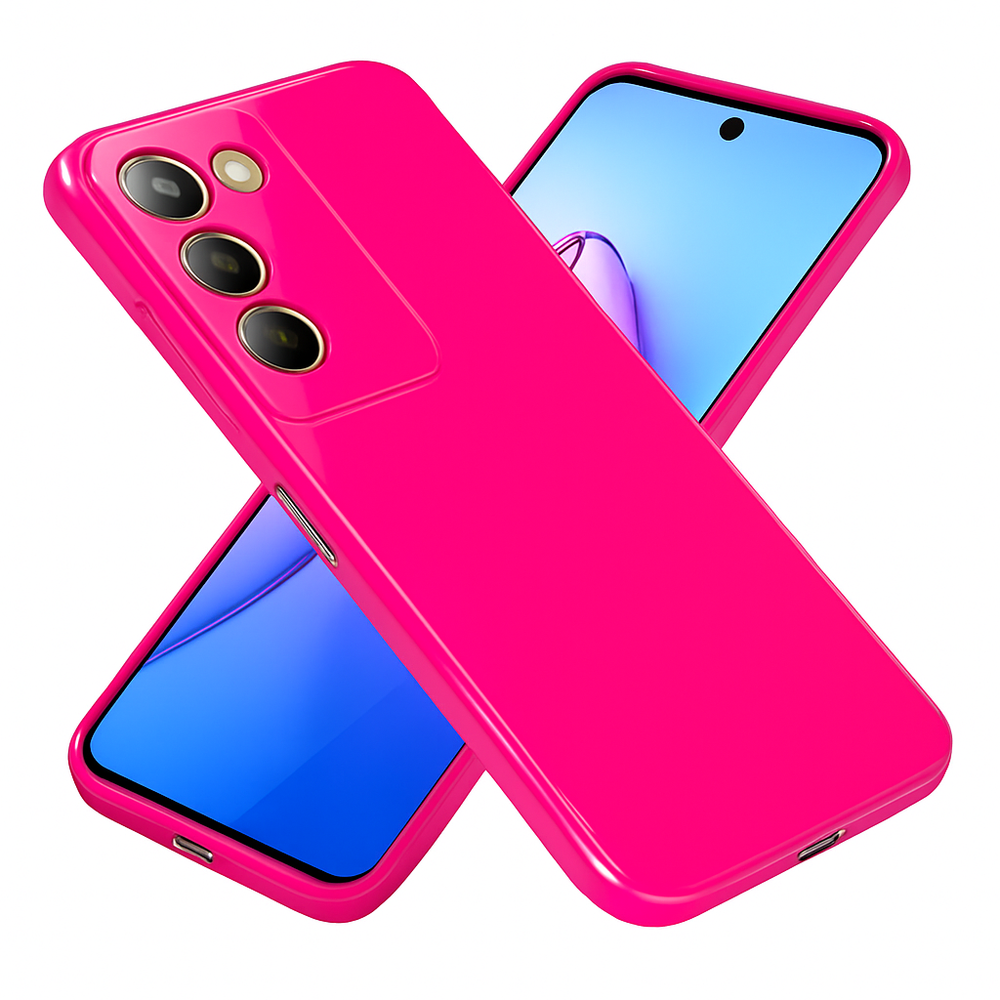 Silicone Case for vivo V30 Lite - Pink