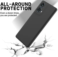 Silicone Case for Motorola Moto G85 5G - Black