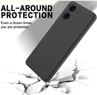 Silicone Case for Motorola Moto E14 - Black