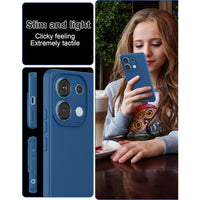 Silicone Case for Xiaomi Redmi Note 13 4G - Blue