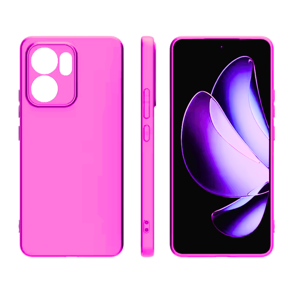 Silicone Case for OPPO Reno 13 F - Pink