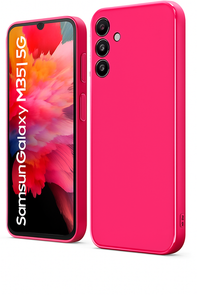 Silicone Case for Samsung Galaxy M35 - Pink