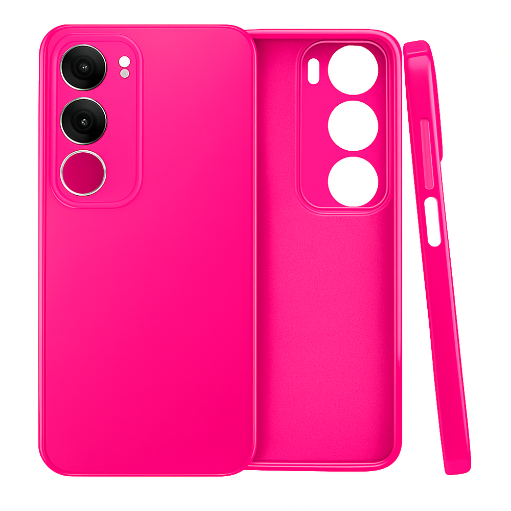 Silicone Back Cover for vivo Y29 - Pink