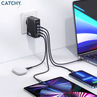 Usams US-CC163 charger – in-use lifestyle shot
