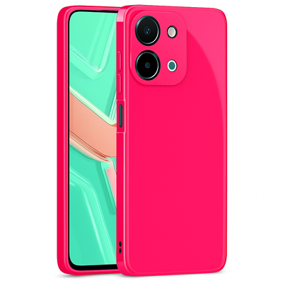 Silicone Case for vivo Y28 - Pink