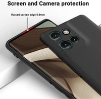 Silicone Case for Motorola Edge 50 Neo 5G - Black