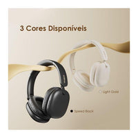 Oraimo BoomPop Lite OHP-317 headphones - worn on model