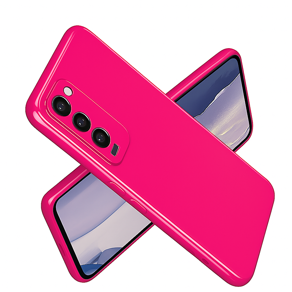 Silicone Case for TECNO Camon 18 - Pink