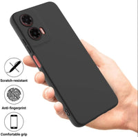 Silicone Case for Motorola Moto G35 5G - Black