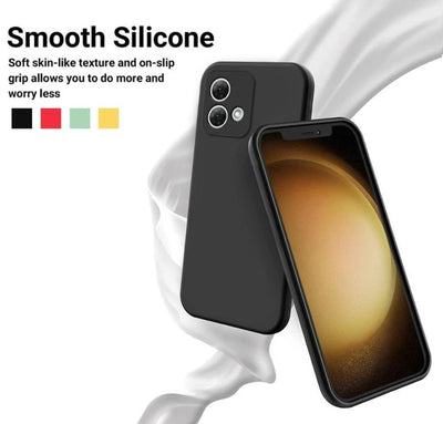 Silicone Case for Motorola Moto G84 5G - Black