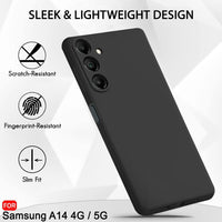 Silicone Case for Samsung Galaxy A34 - Black