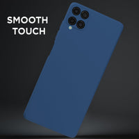 Silicone Case for Samsung Galaxy A12 - Blue