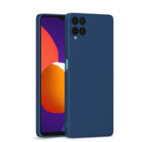 Silicone Case for Samsung Galaxy A12 - Blue