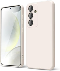 Silicone Case for Samsung Galaxy S24 Plus - Beige