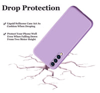 Silicone Case for Samsung Galaxy A50 - Purple