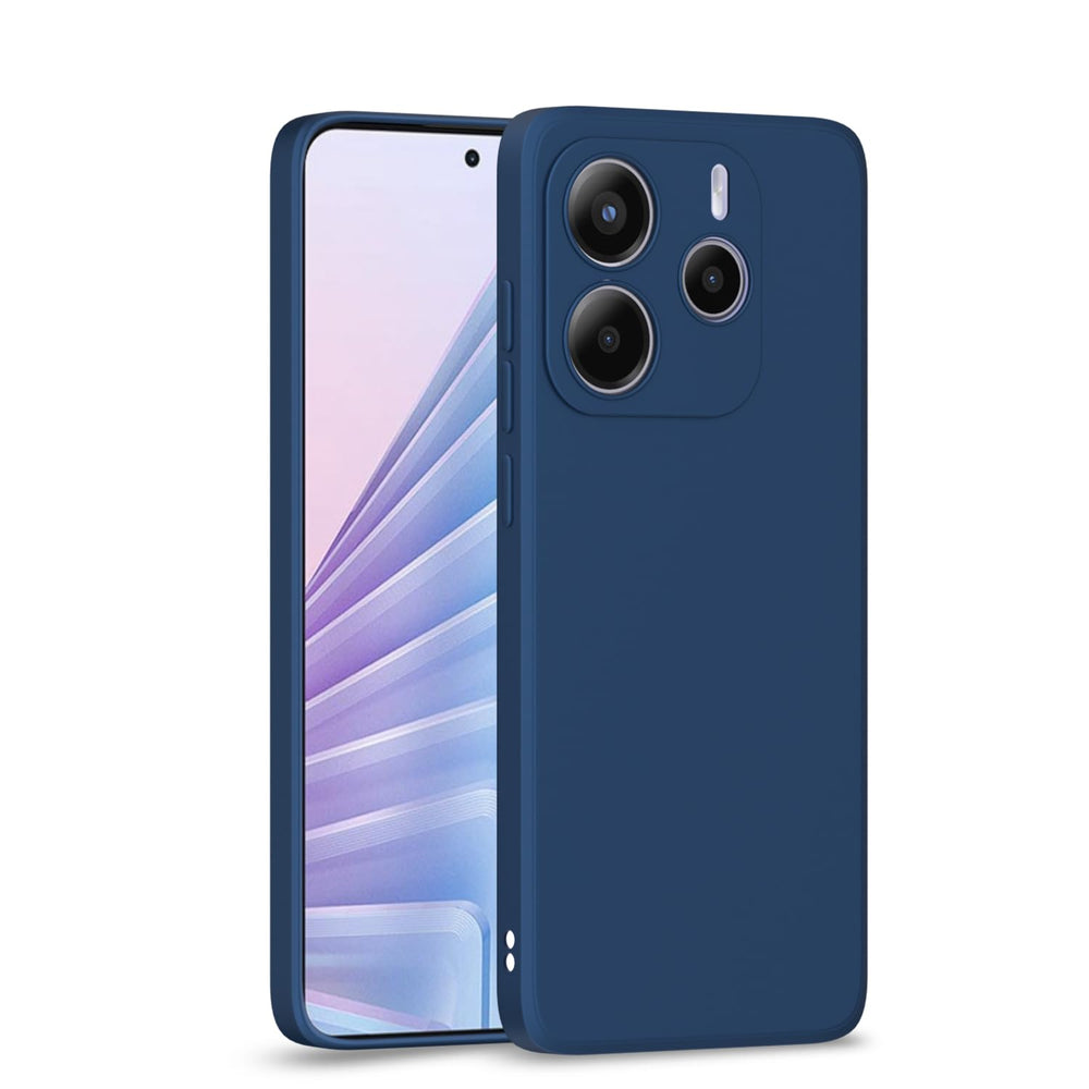 Silicone Case for Xiaomi Redmi Note 14 - Blue