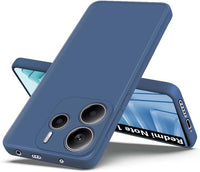 Silicone Case for Xiaomi Redmi Note 14 4G - Blue
