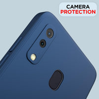 Silicone Case for Samsung Galaxy A20 - Blue