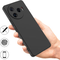 Silicone Case for Infinix Hot 40i - Black