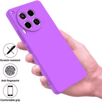 Silicone Case for Tecno Camon 30 - Purple