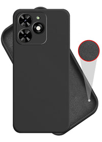 Silicone Case for Infinix Note 40 - Black