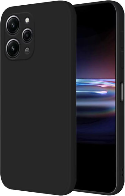 Silicone Case for Xiaomi Redmi 12 - Black