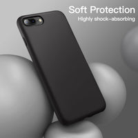 Silicone Case for Apple iPhone 7 Plus - Black
