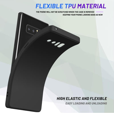 Silicone Case for Samsung Galaxy Note 8 - Black