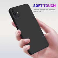 Silicone Case for Samsung Galaxy A51 - Black