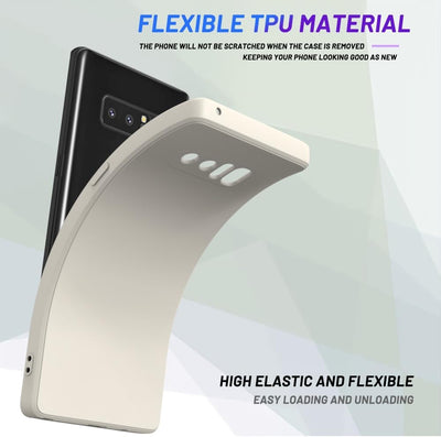Silicone Case for Samsung Galaxy Note 8 - Beige