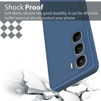 Silicone Case for Infinix Hot 50 Pro - Blue