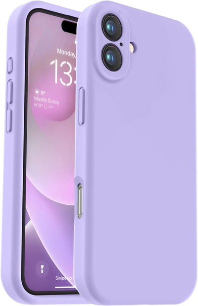 Silicone Case for Apple iPhone 16 Plus - Purple
