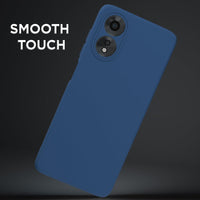 Silicone Case for OPPO A38 - Blue