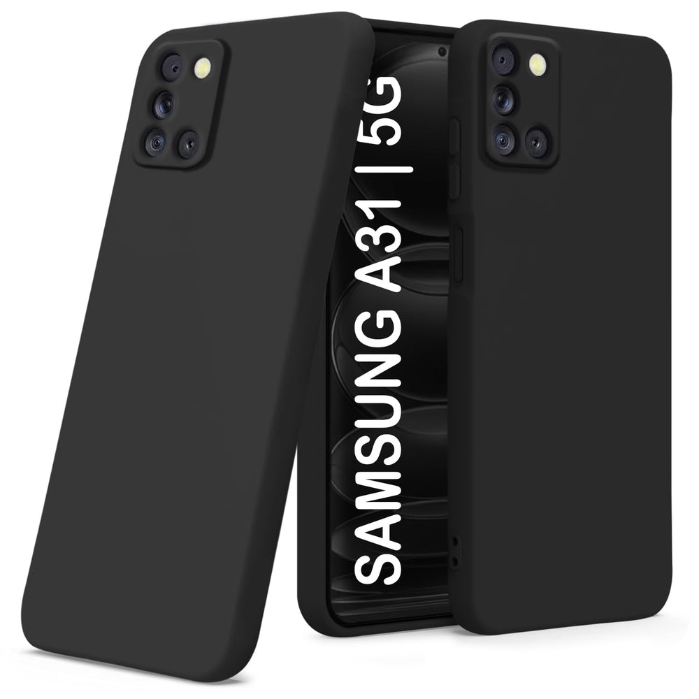 Silicone Case for Samsung Galaxy A31 - Black