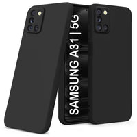 Silicone Case for Samsung Galaxy A31 - Black