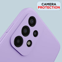 Silicone Case for Samsung Galaxy A32 - Purple