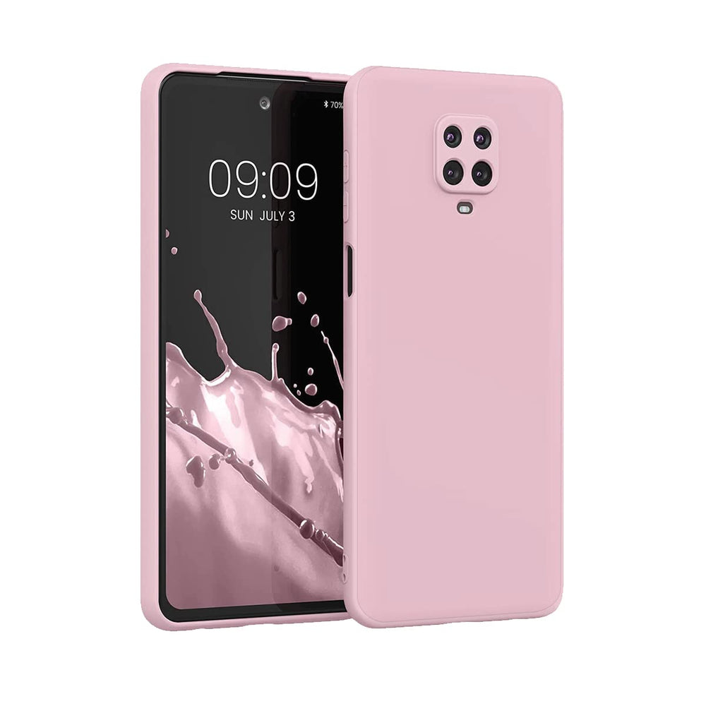 Silicone Case for Xiaomi Redmi Note 9S - Pink