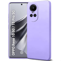 Silicone Case for OPPO Reno 10 - Purple