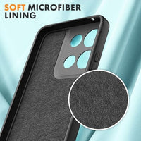 Motorola G 5G 2025 Soft Silicone Case – Black – case feature
