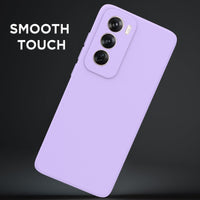 Silicone Case for OPPO Reno 12 - Purple