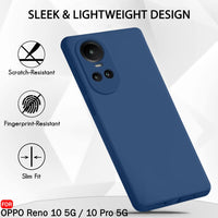 Silicone Case for OPPO Reno 10 - Blue