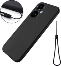 Silicone Case for Infinix Hot 50i - Black