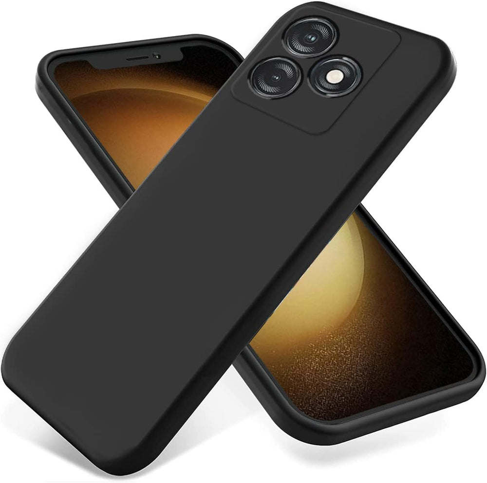 Silicone Case for Tecno Pop 10C - Black