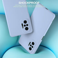 Silicone Case for Xiaomi Redmi Note 10 - Blue