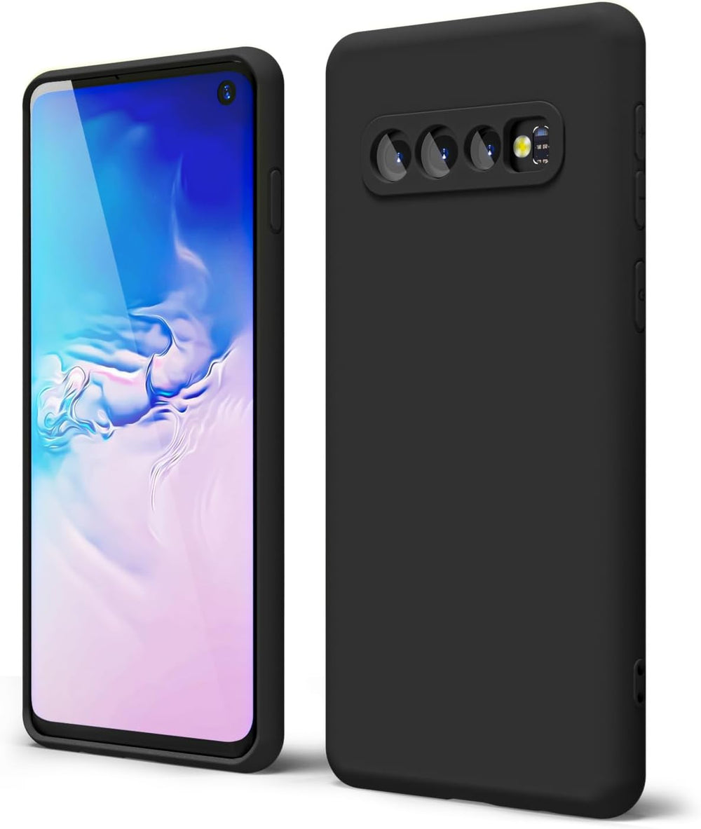 Silicone Case for Samsung Galaxy S10 - Black