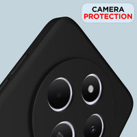 Silicone Case for Xiaomi Redmi 14C - Black